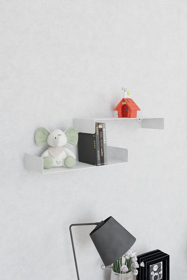Decormet Parantez Raf Seti Beyaz 015 0740 015 040 02 - Image 1