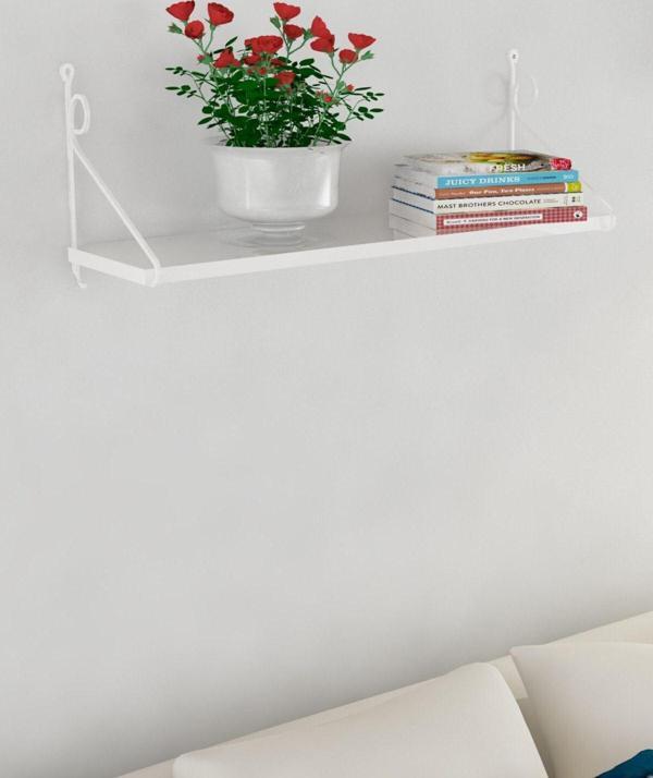 Decormet Seramoni Raf Seti 1 Raflı 200X720 Met.Beyaz+Ahş.P.Beyaz 015 0110 022 020 76 - Image 1