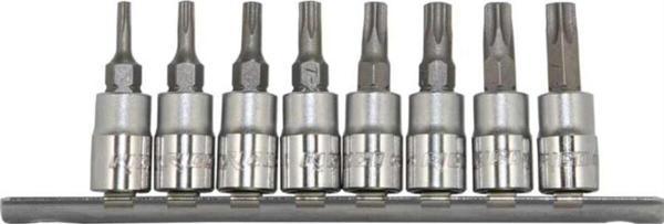 Rico 1/4 8 Parça Delikli Lokmalı Torx Uç Seti Takımı - Image 1
