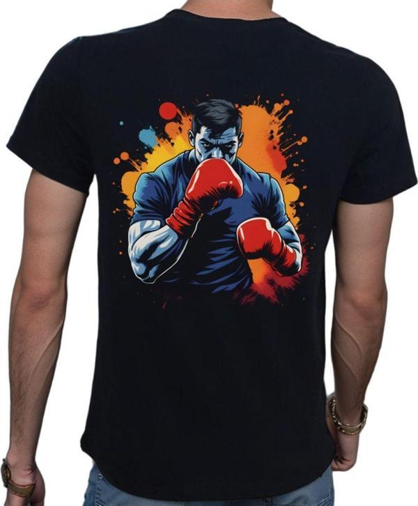 Beyaz Penguen Splash Sport T-Shirt %100 Pamuklu Siyah Penye Basic Erkek Tişört Siyah L - Image 1