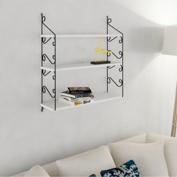 Decormet Seramoni Raf Seti 3 Raflı 200X720 Beyaz 015 0110 081 020 50 - Image 1