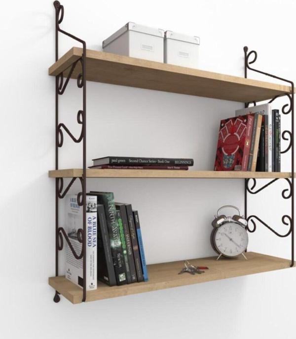 Decormet Seramoni Raf Seti 3 Raflı 200X720 Safir Meşe - Malibu 015 0110 081 020 84 - Image 1