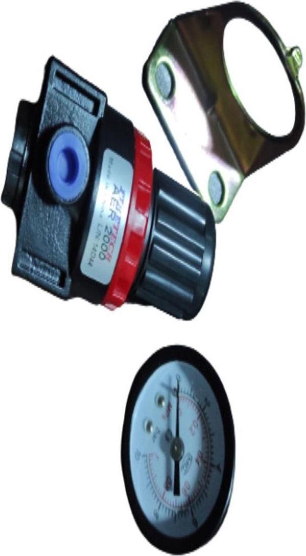 Firetech Snc 1/4" Regülatör Monometre Kompresör&Havalı Aletler Ithal - Image 1