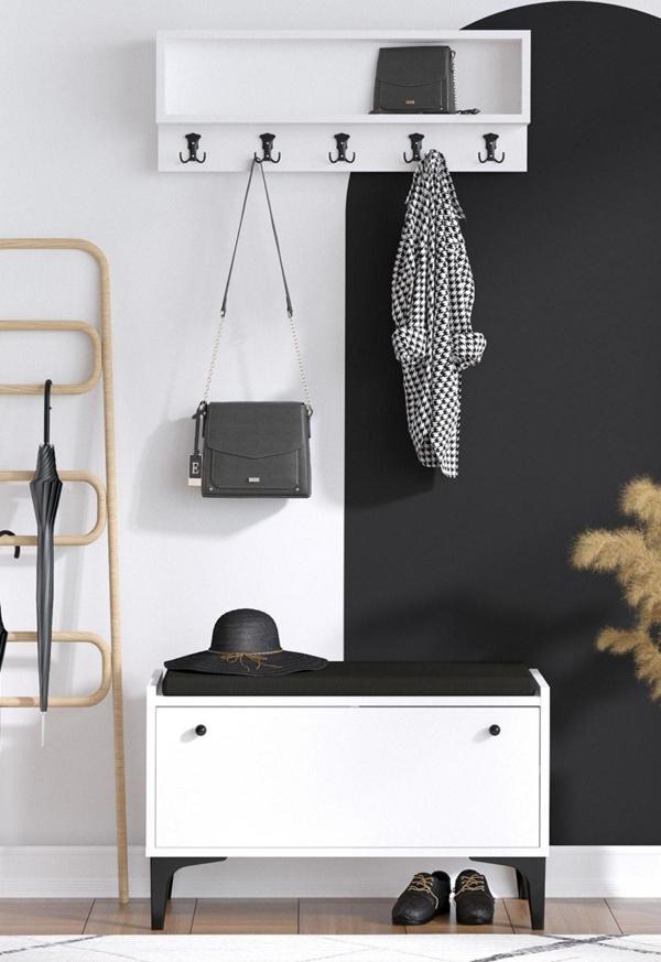Decormet Scoty Ayakkabılık Beyaz - Image 1