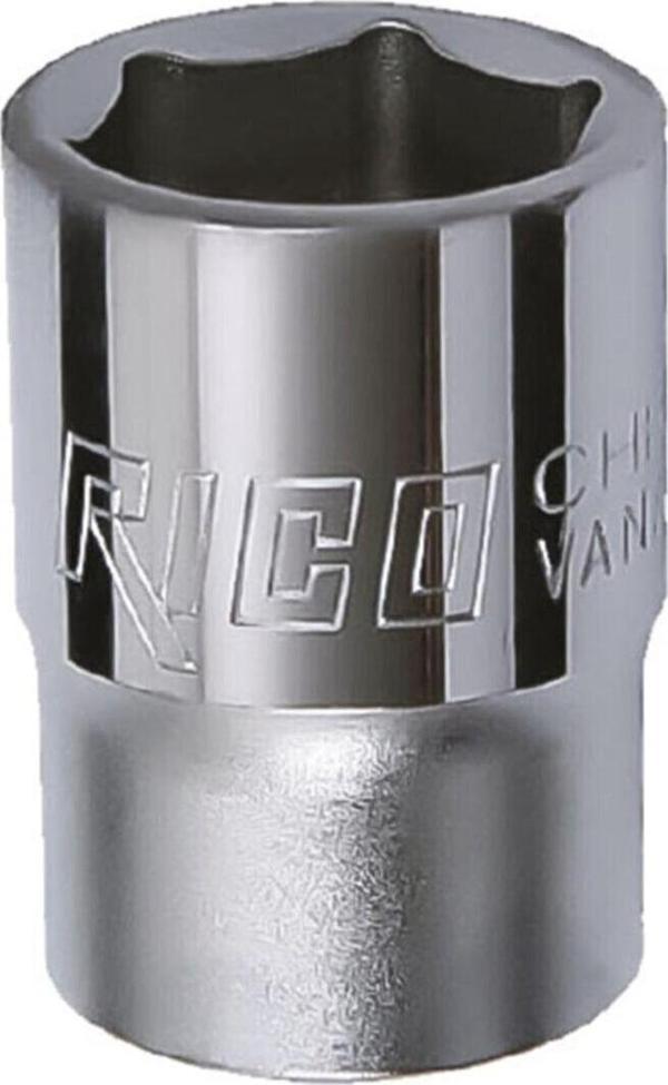 Rico 1/4” Kısa Lokma 6 Köşe 6Mm Pvc - Image 1