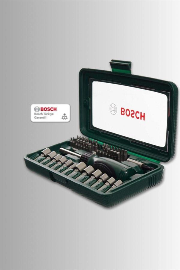 Bosch 46 Parça Cırcır Tornavidalı Vidalama Ve Lokma Uçlu Aksesuar Seti - Image 1