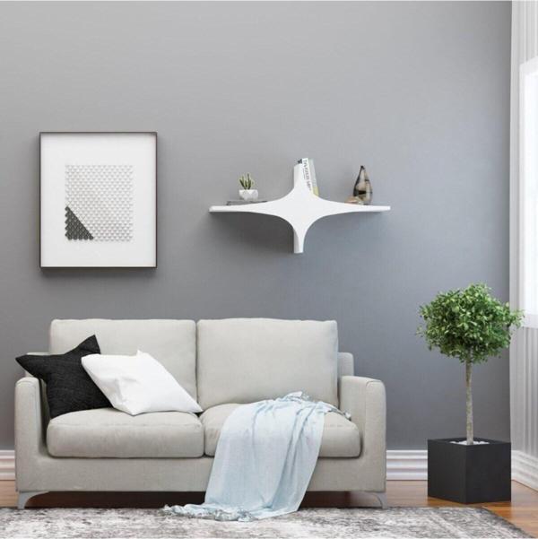 Decormet Susen Duvar Rafı Beyaz - Image 1