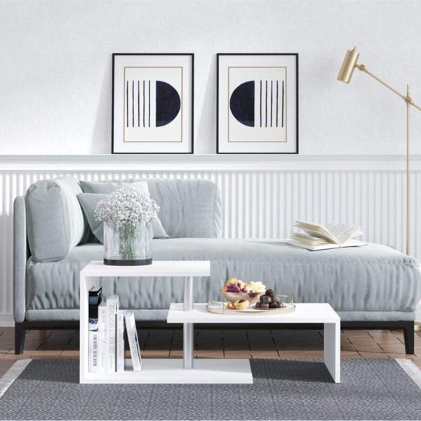 Decormet Dilek Orta Sehpa Beyaz - Image 1