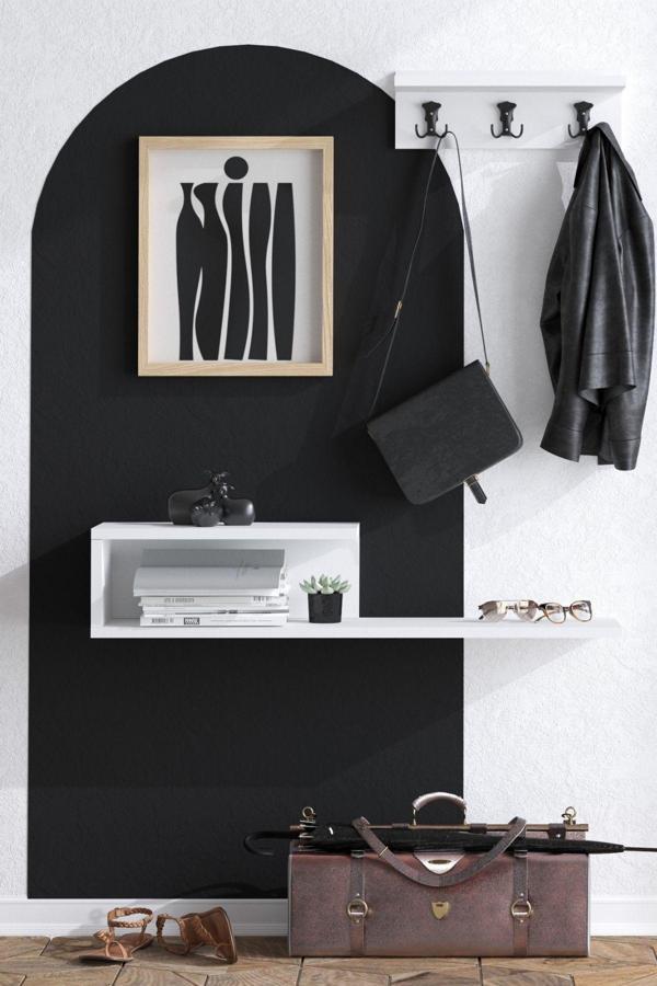 Decormet Winky Askılıklı Dresuar Beyaz - Image 1