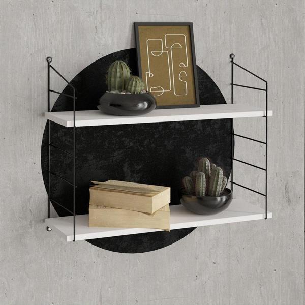 Decormet Armoni Raf Seti 2 Raflı 200X720 Beyaz 015 0010 058 020 50 - Image 1