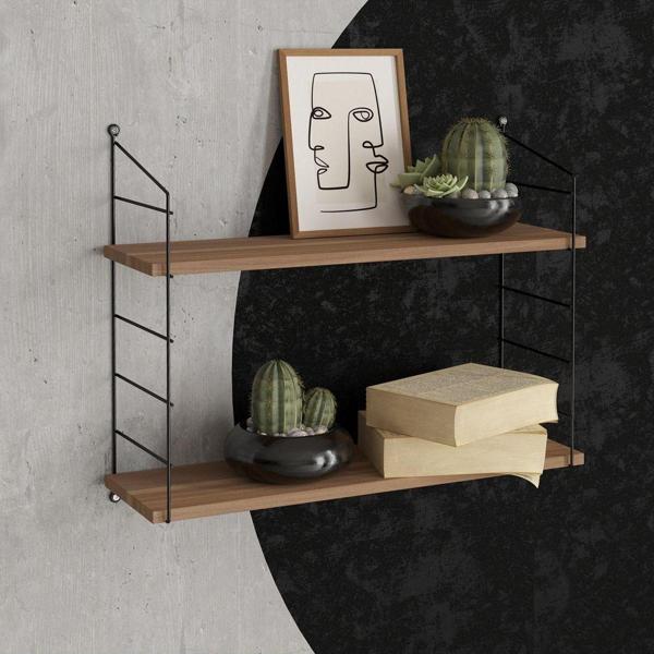 Decormet Armoni Raf Seti 2 Raflı 200X720 Ceviz 015 0010 058 020 53 - Image 1