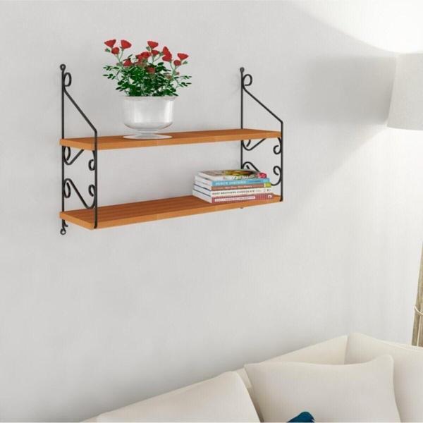 Decormet Seramoni Raf Seti 2 Raflı 200X720 Ceviz 015 0110 051 020 53 - Image 1