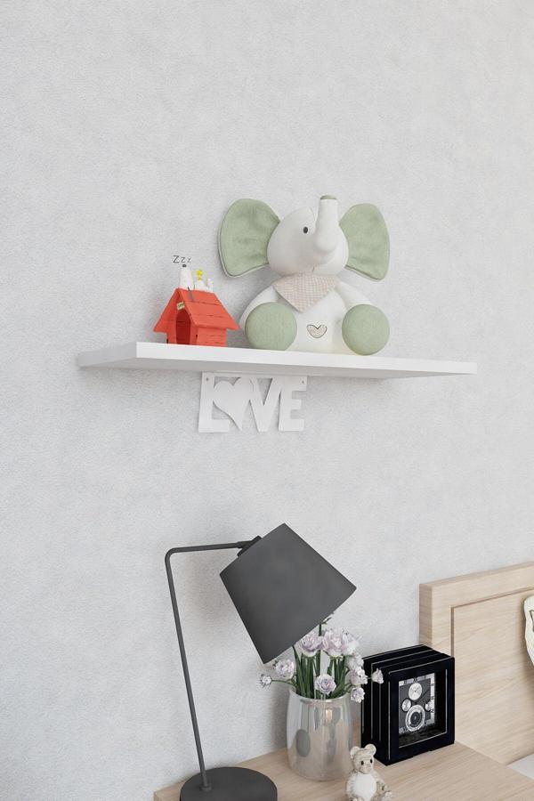 Decormet Love Raf Seti Beyaz +P.Beyaz(20X60) 015 0790 020 060 10 - Image 1