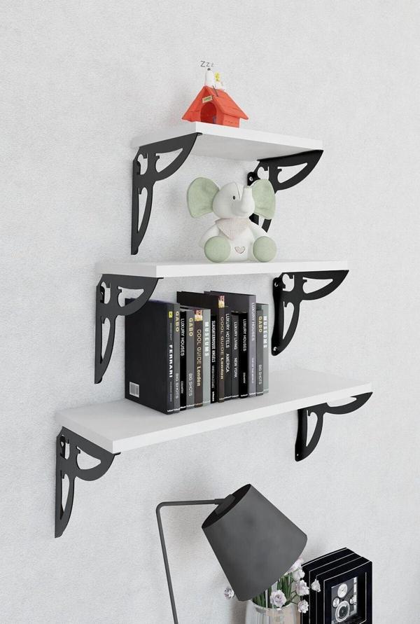 Decormet Maske Raf Seti 3'Lü (Siyah Beyaz) Siyah Beyaz - Image 1