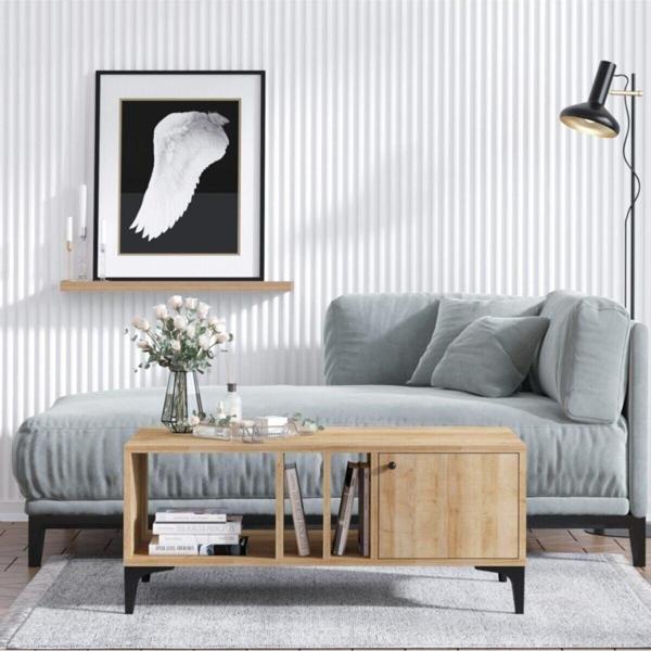 Decormet Rigo Sehpa Safir Meşe - Image 1