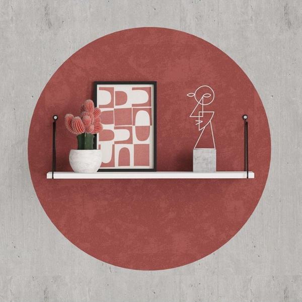 Decormet Armoni Raf Seti 1 Raflı 30*72 Beyaz - Image 1