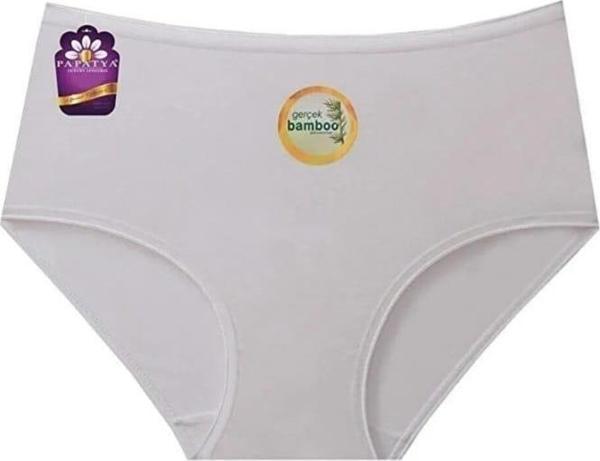 PAPATYA 2572 KADIN YÜKSEK BEL BAMBU KÜLOT 6 ADET - Image 1