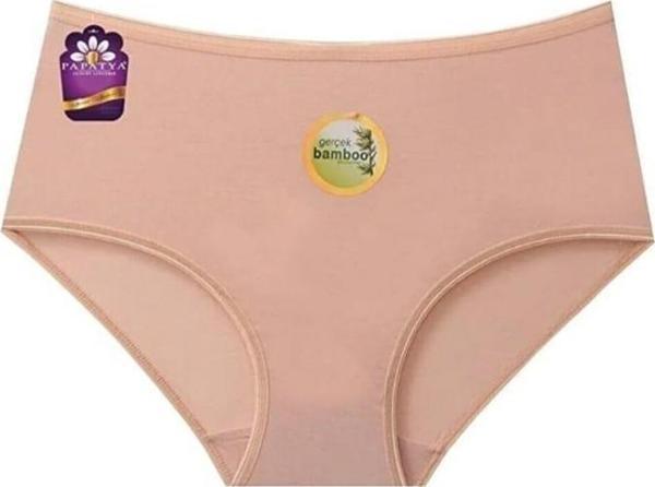 PAPATYA 2572 KADIN YÜKSEK BEL BAMBU KÜLOT 6 ADET - Image 1