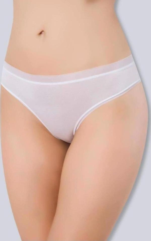 PAPATYA 2864 KADIN ŞEFFAF LASTİKLİ MODAL BATO KÜLOT 6 ADET - Image 1