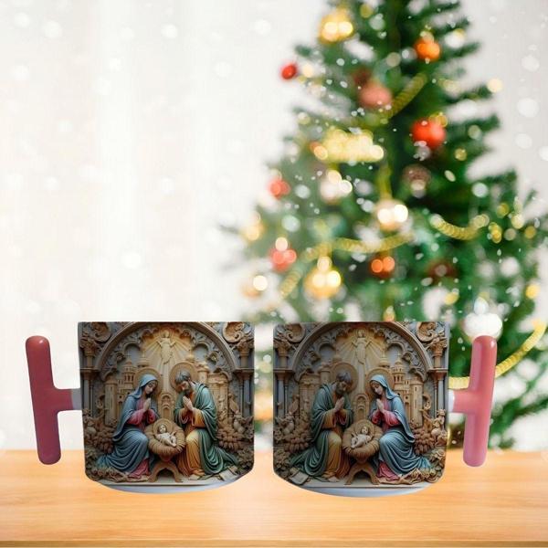 İsa kutsal ruh tasviri Porselen Fincan / Kupa -mug - Image 1