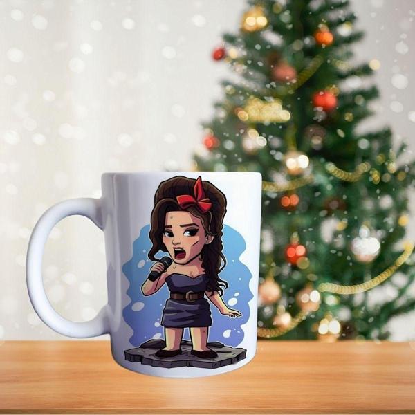 Amy Winehouse Avatar Porselen Kupa - Image 1