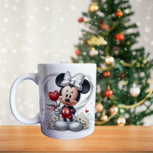 Mickey mouse porselen kupa - Image 1