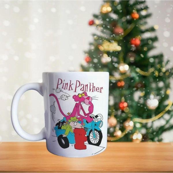 Pembe Panter - Pink Panter Çizgi Karakter Porselen Kupa - Image 1