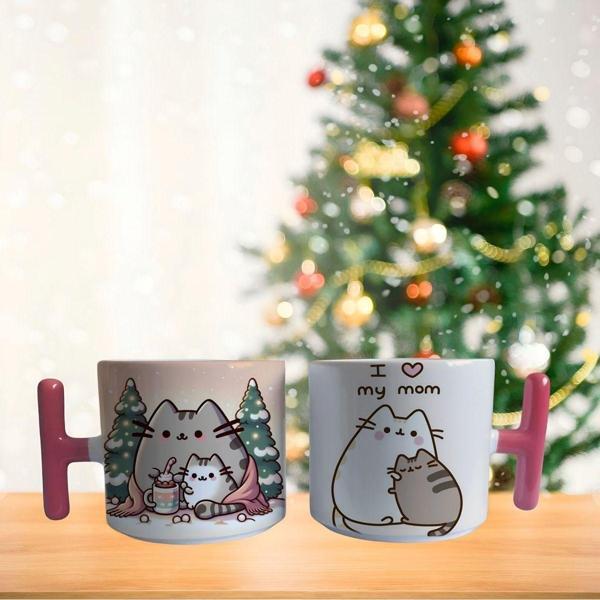 Anneler günü Pusheen Porselen Fincan / Kupa -mug - Image 1