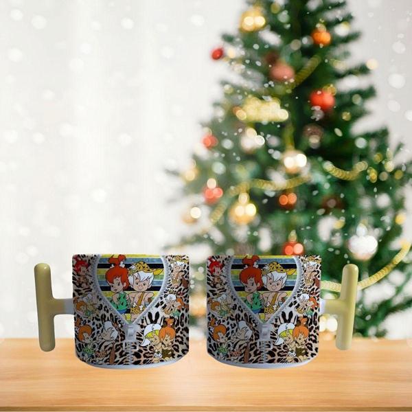 Çakıl ve Bambam Porselen Fincan / Kupa -mug - Image 1