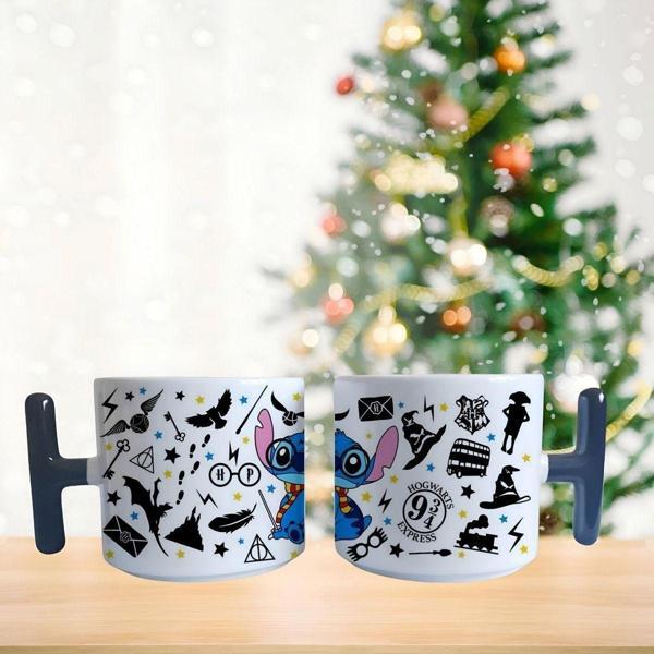 Stitch Harry potter Porselen Fincan / Kupa -mug - Image 1