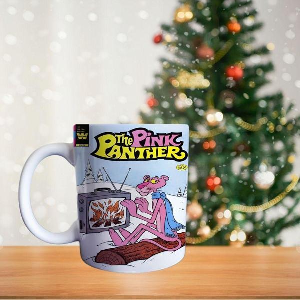 Pembe panter Porselen Kupa - Image 1