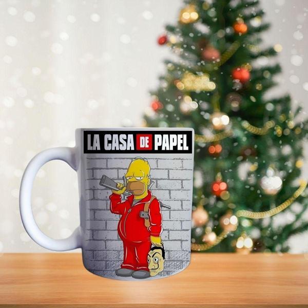 La Casa Da Papel Porselen Kupa - Image 1