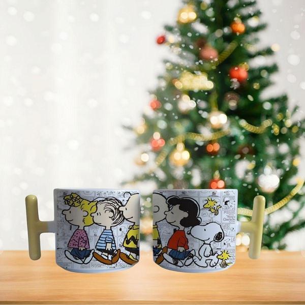 Snoopy gezmede Porselen Fincan / Kupa -mug - Image 1