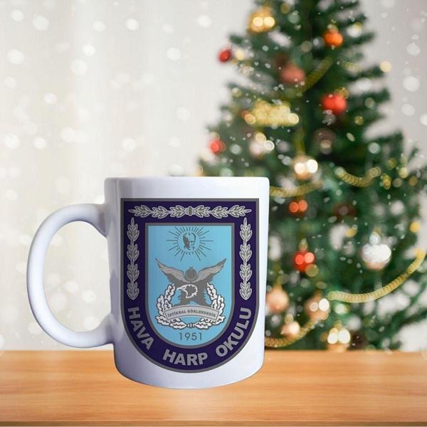 Hava Harp Okulu arması ve Atatürk Porselen Kupa - Image 1