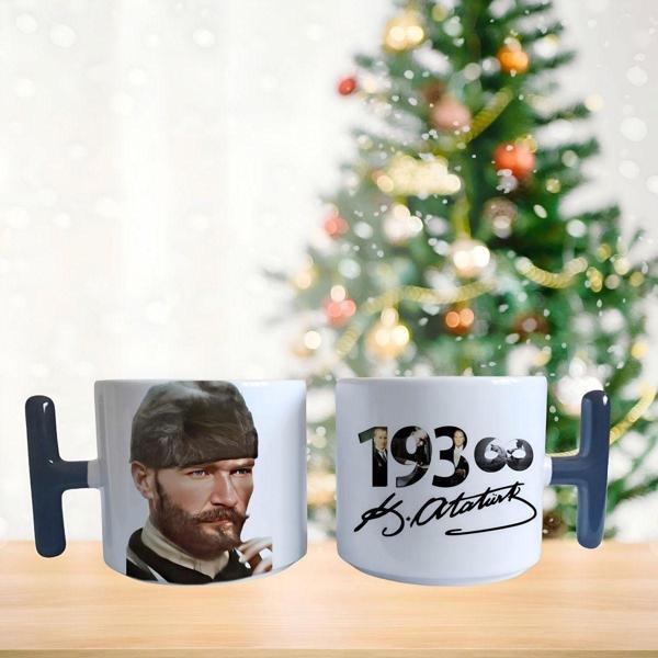 Mustafa Kemal Atatürk Porselen Fincan / Kupa -mug - Image 1