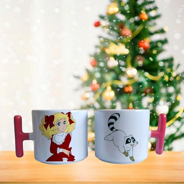 Şeker Kız Candy Ve Rakunu Porselen Fincan / Kupa -mug - Image 1