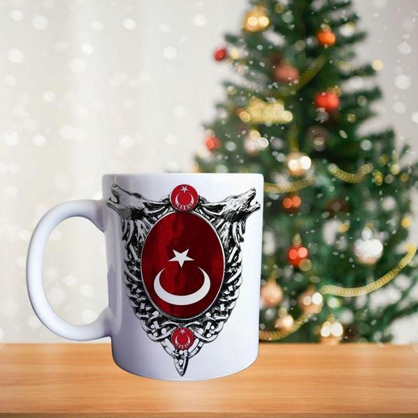 Bozkurt - Türkçülük porselen kupa - Image 1