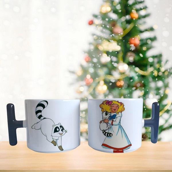 Şeker kız candy beyaz üniforma porselen fincan / kupa -mug - Image 1