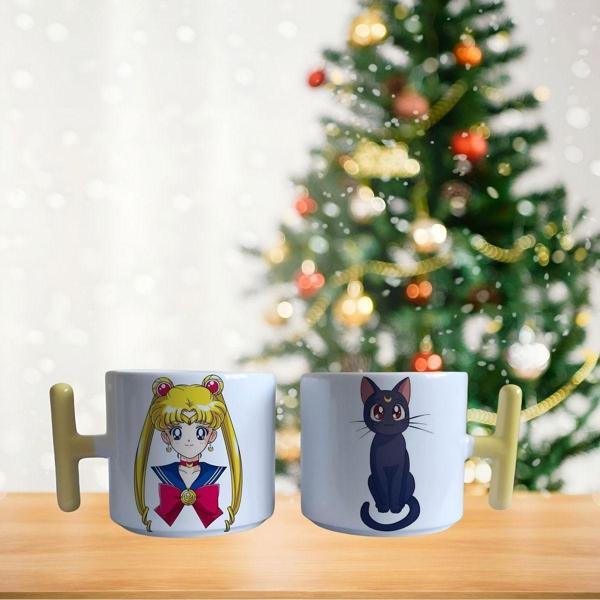 Ay savaşçısı sailormoon porselen fincan / kupa -mug - Image 1