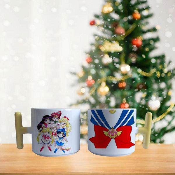 Ay savaşçısı mars uranüs porselen fincan / kupa -mug - Image 1