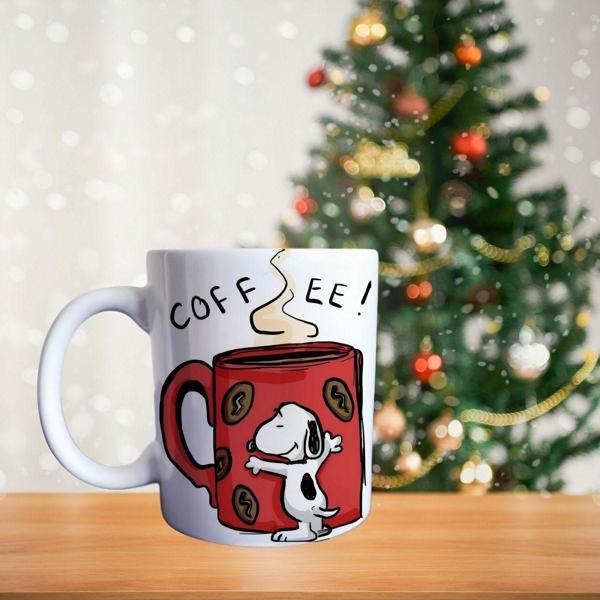 Snoopy - günaydın dünya porselen kupa - Image 1