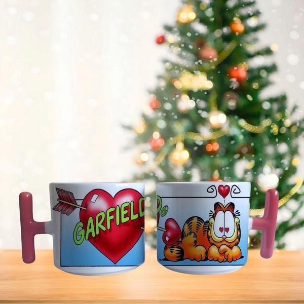 Garfield Aşık Porselen Fincan / Kupa -mug - Image 1
