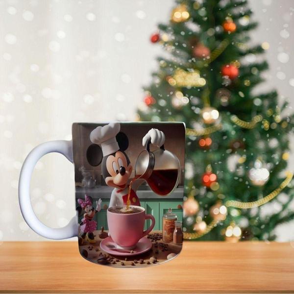 Mickey Mouse Porselen Kupa - Image 1