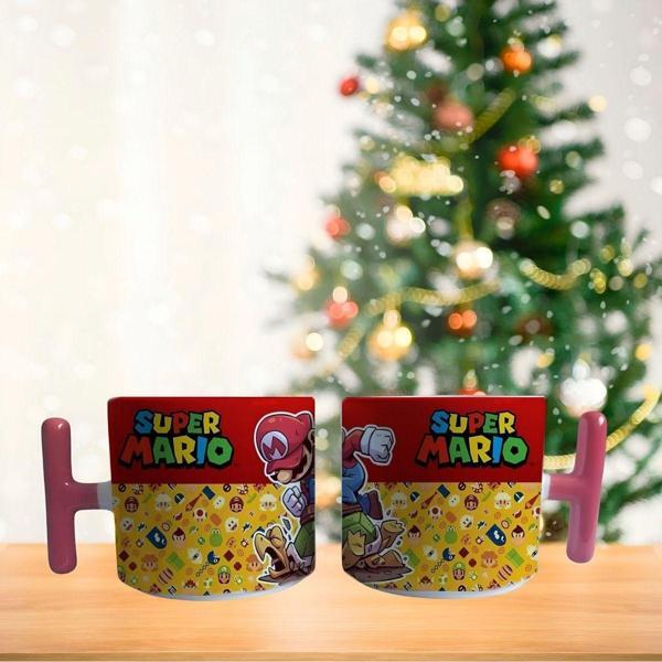 Süper Mario kaykaylı Porselen Fincan / Kupa -mug - Image 1