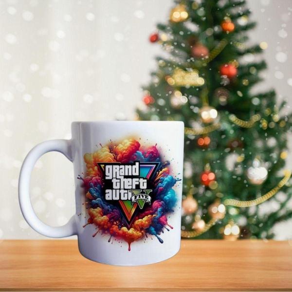 Grand Theft Auto Porselen Kupa - Image 1