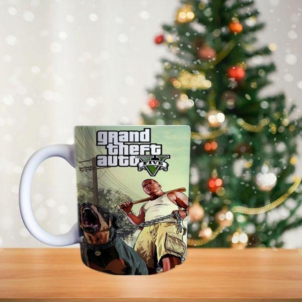 Grand Theft Auto Five Porselen Kupa - Image 1