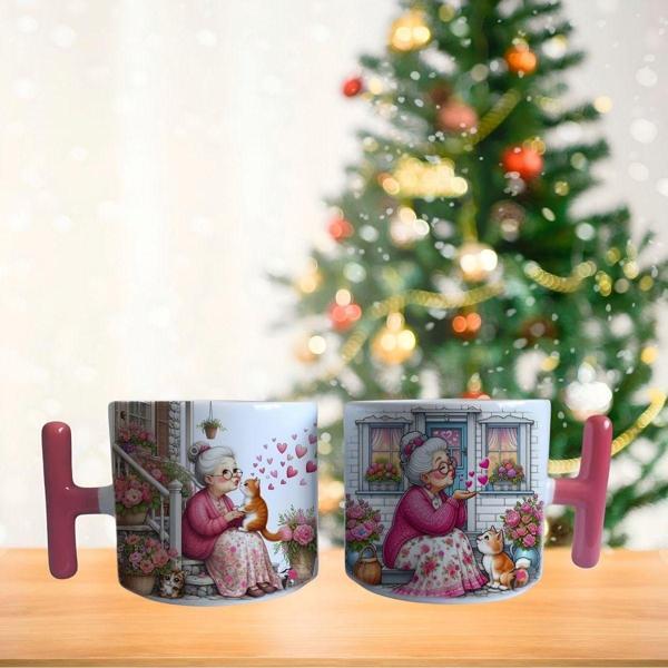 Ninenin kedileri Porselen Fincan / Kupa -mug - Image 1