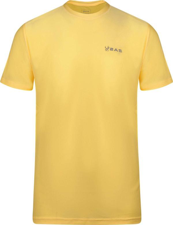2AS Capri Sıfır Yaka T-Shirt Sarı - Image 1