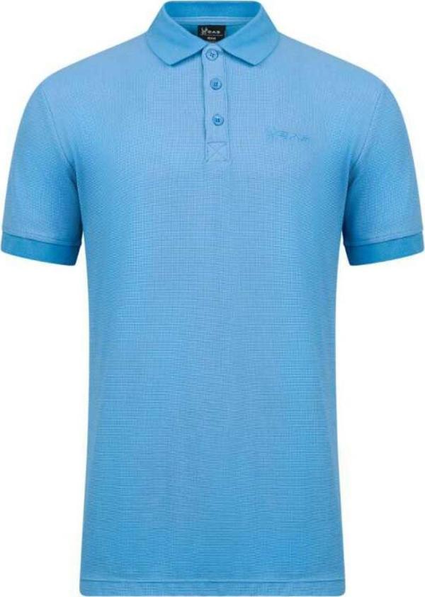 2AS Aluna Polo Yaka T-Shirt Mavi - Image 1