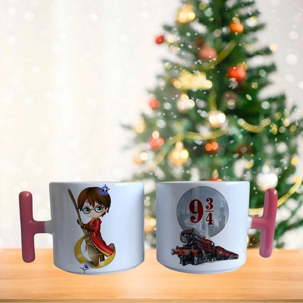 Harry Potter 3 çeyrek treni porselen fincan / kupa -mug - Image 1